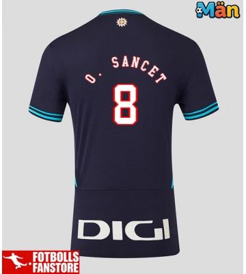 Athletic Bilbao Oihan Sancet #8 Bortatröja 2025-26 Kortärmad